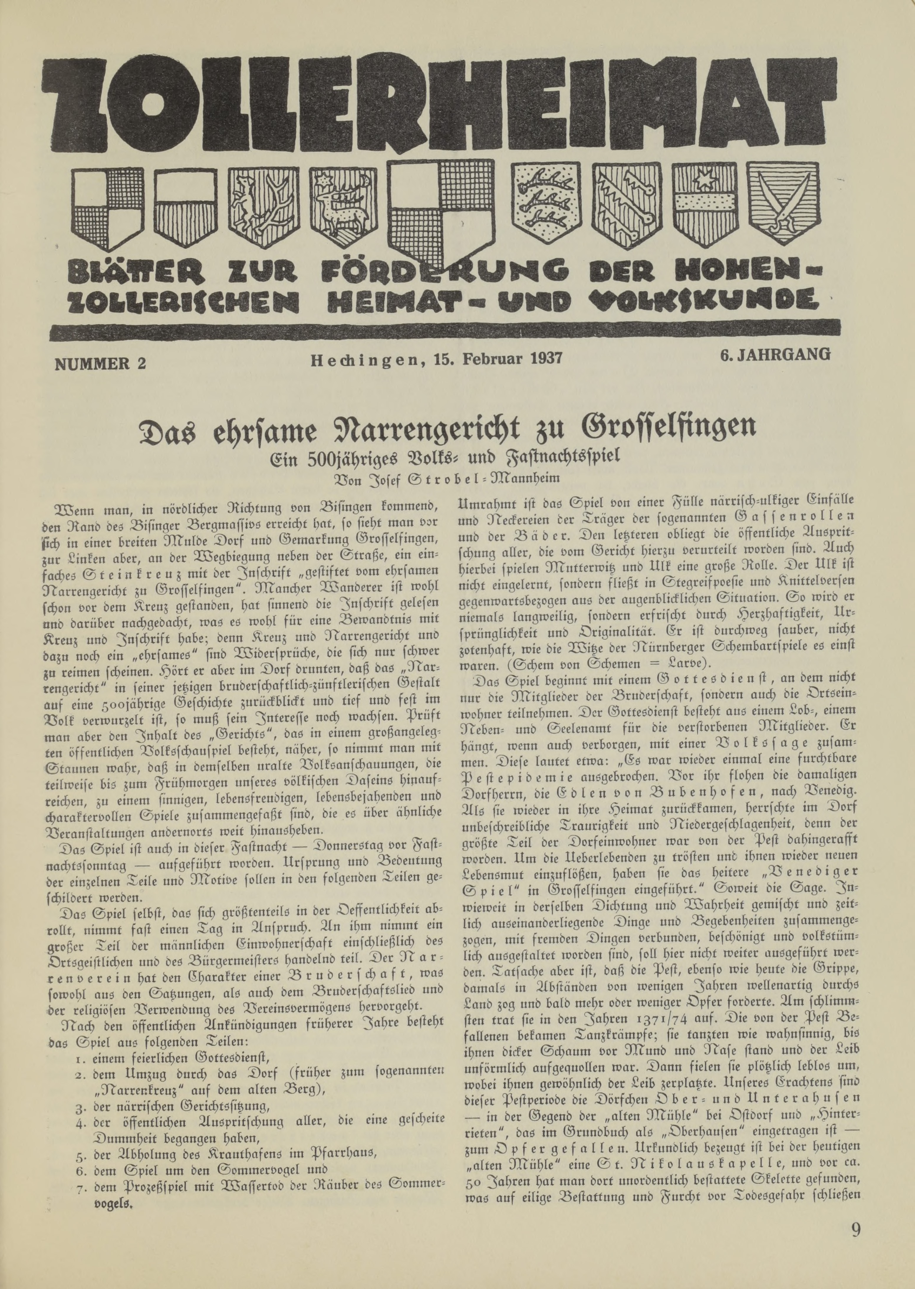                    Ansehen Bd. 6 Nr. 2 (1937): Zollerheimat
                