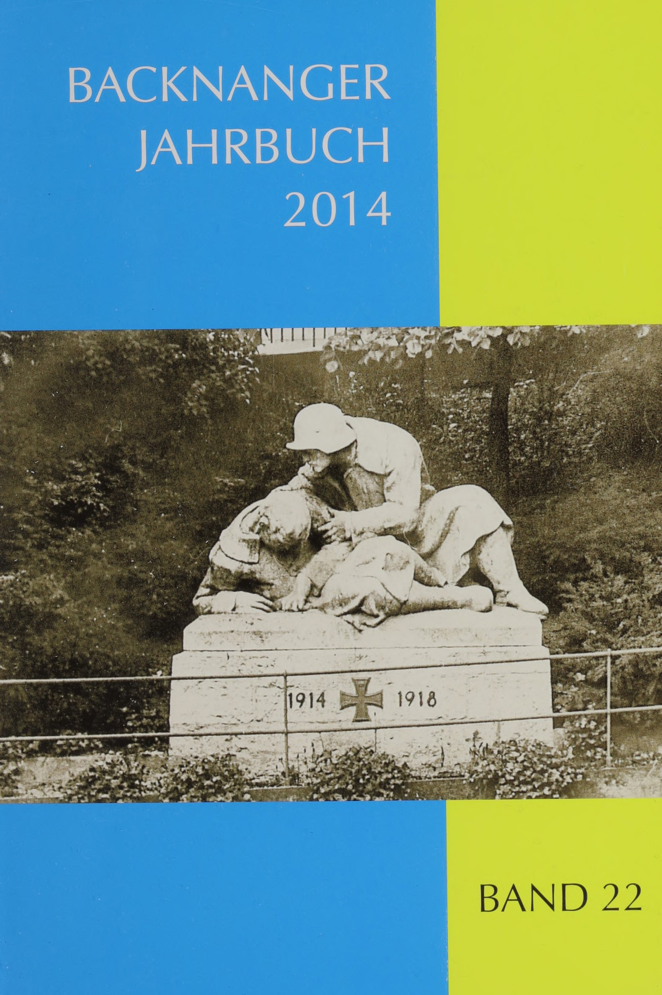                     Ansehen Bd. 22 (2014): Backnanger Jahrbuch
                