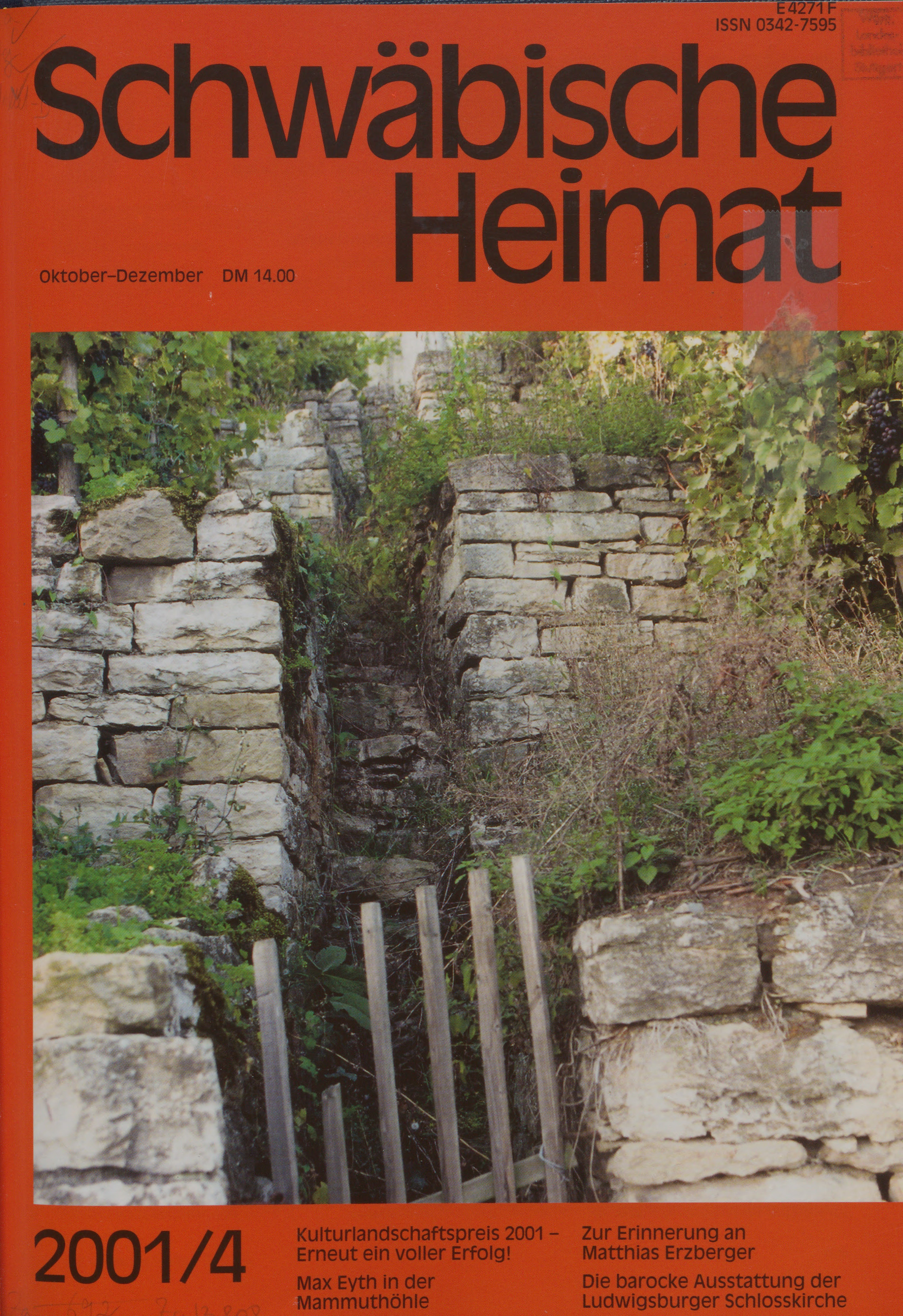                     Ansehen Bd. 52 Nr. 4 (2001): Schwäbische Heimat
                
