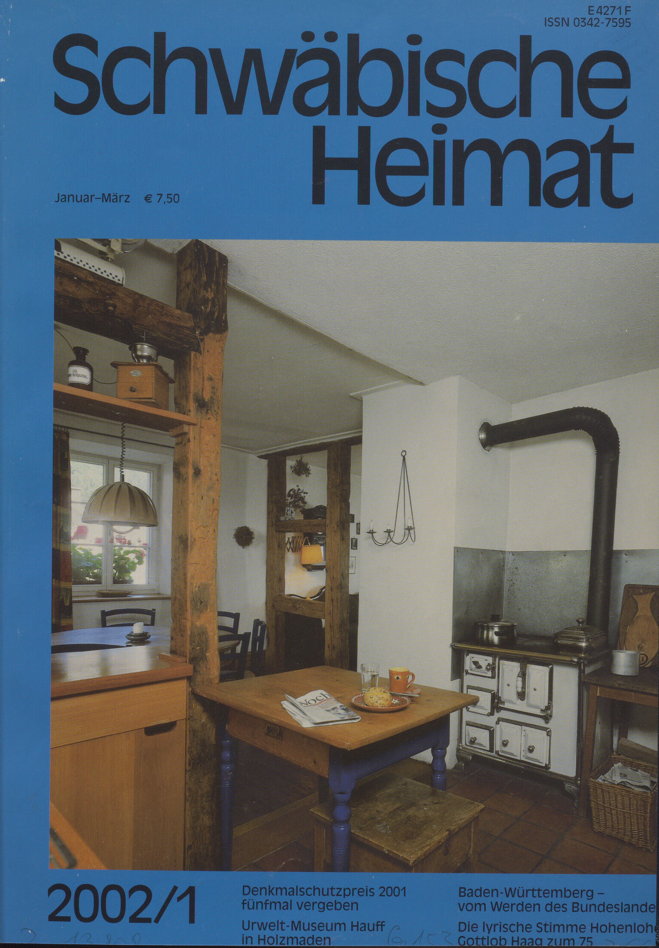                     Ansehen Bd. 53 Nr. 1 (2002): Schwäbische Heimat
                