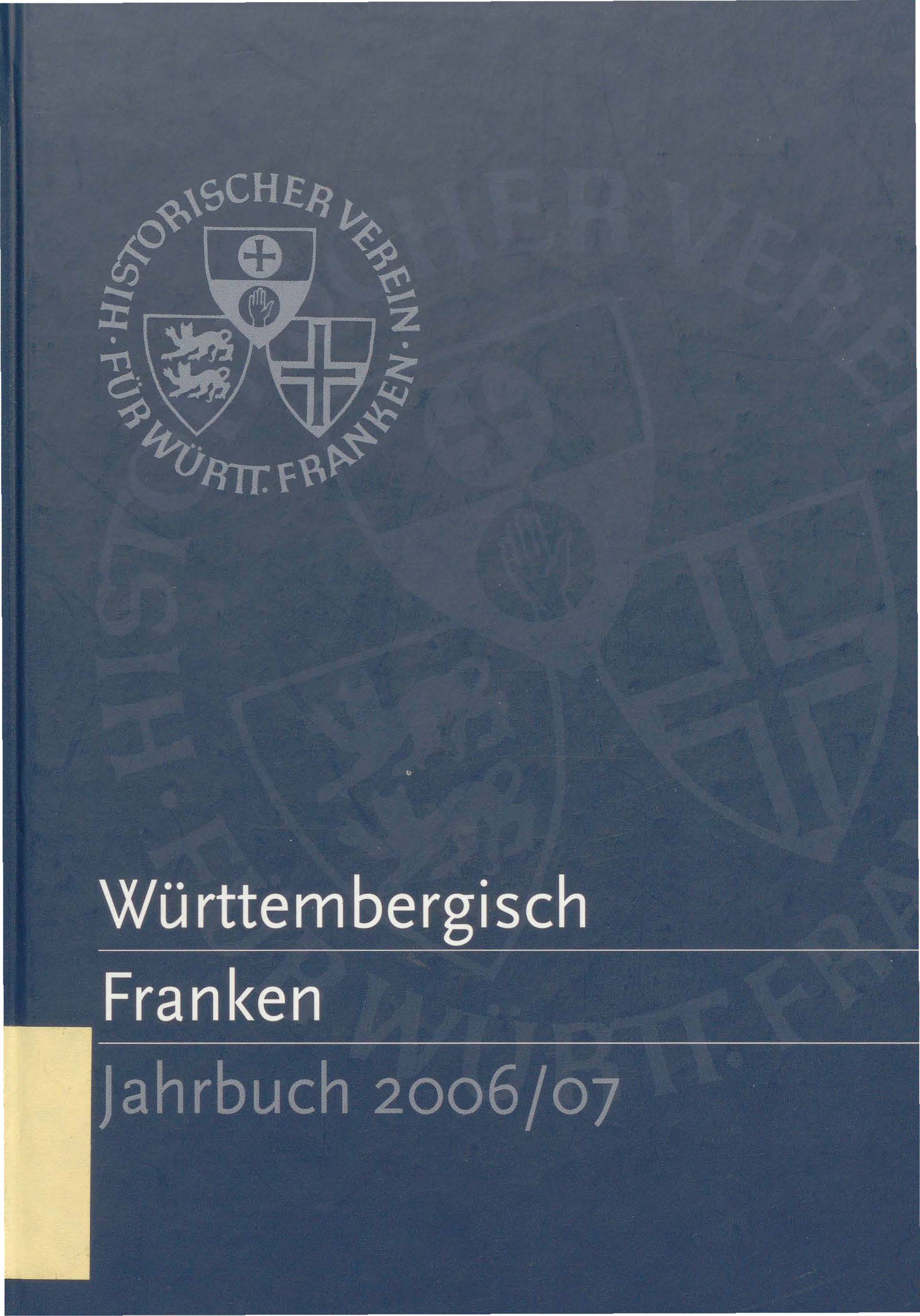                     Ansehen Nr. 90/91 (2006): Württembergisch Franken
                