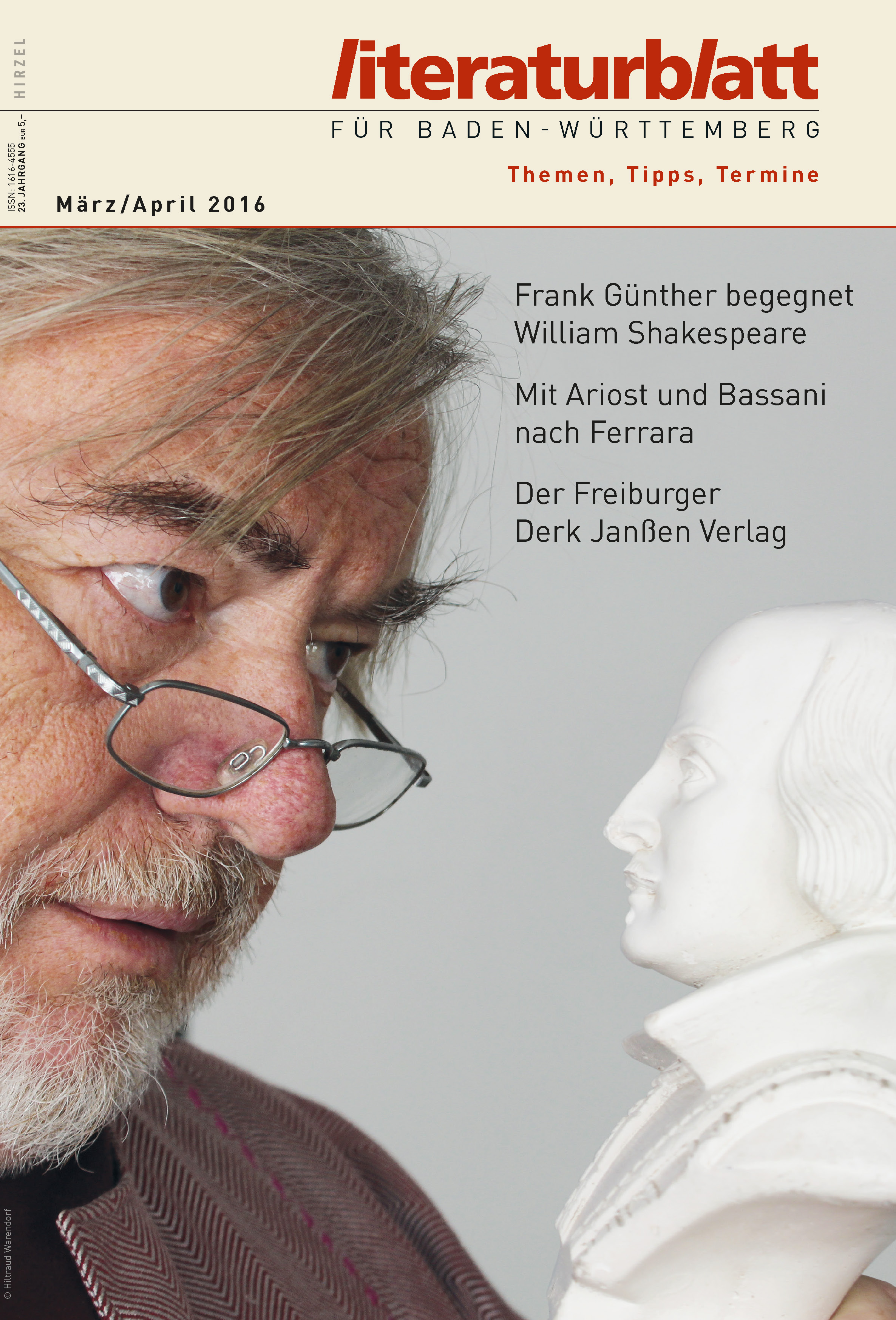                     Ansehen Nr. 2 (2016): Literaturblatt für Baden-Württemberg
                