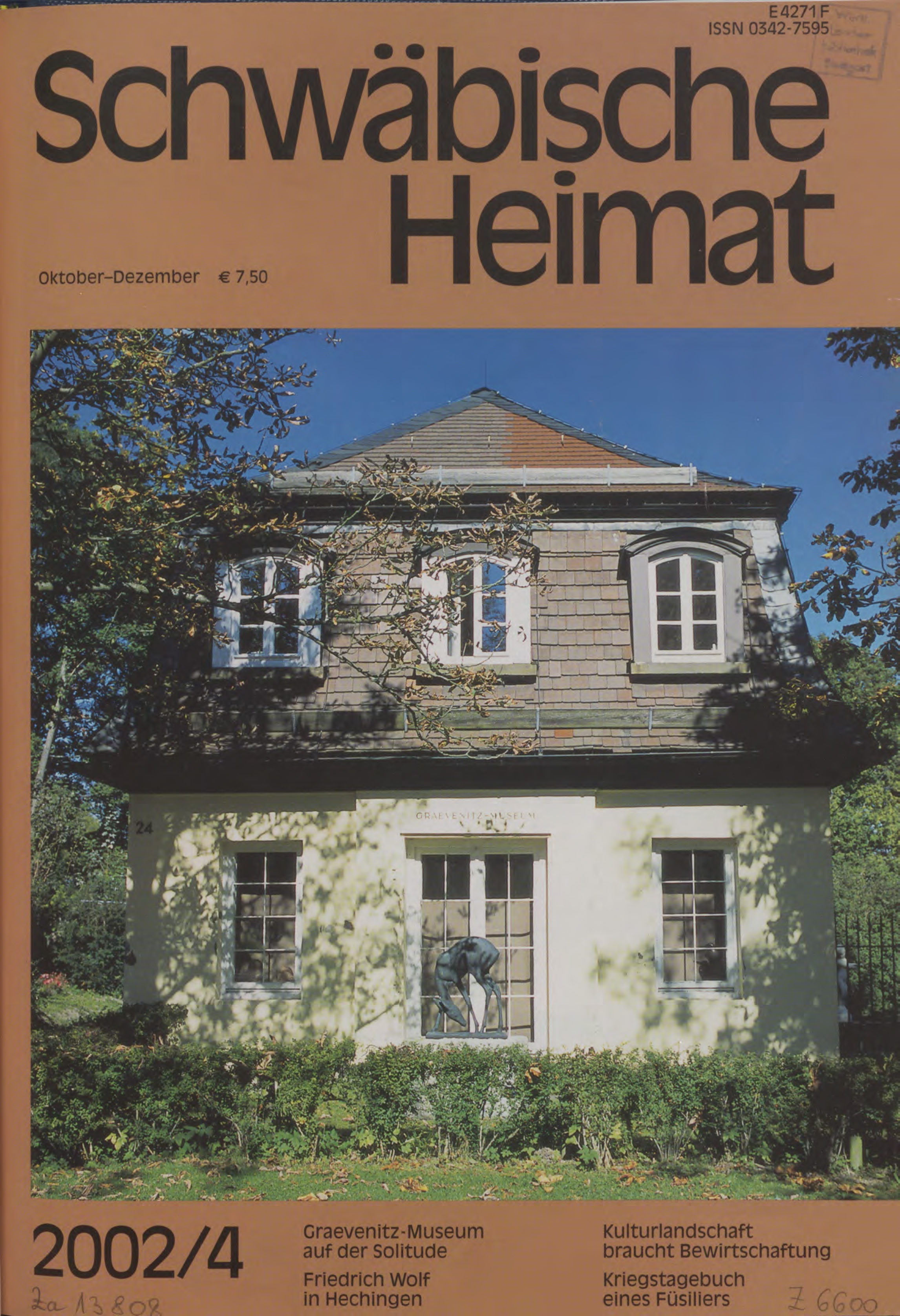                     Ansehen Bd. 53 Nr. 4 (2002): Schwäbische Heimat
                