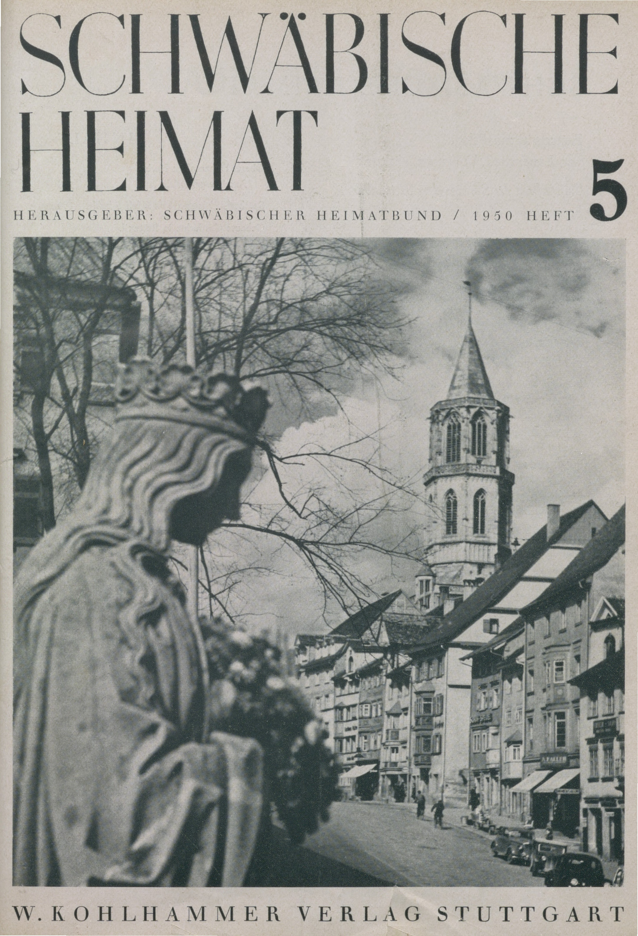 					Ansehen Bd. 1 Nr. 5 (1950): Schwäbische Heimat
				
