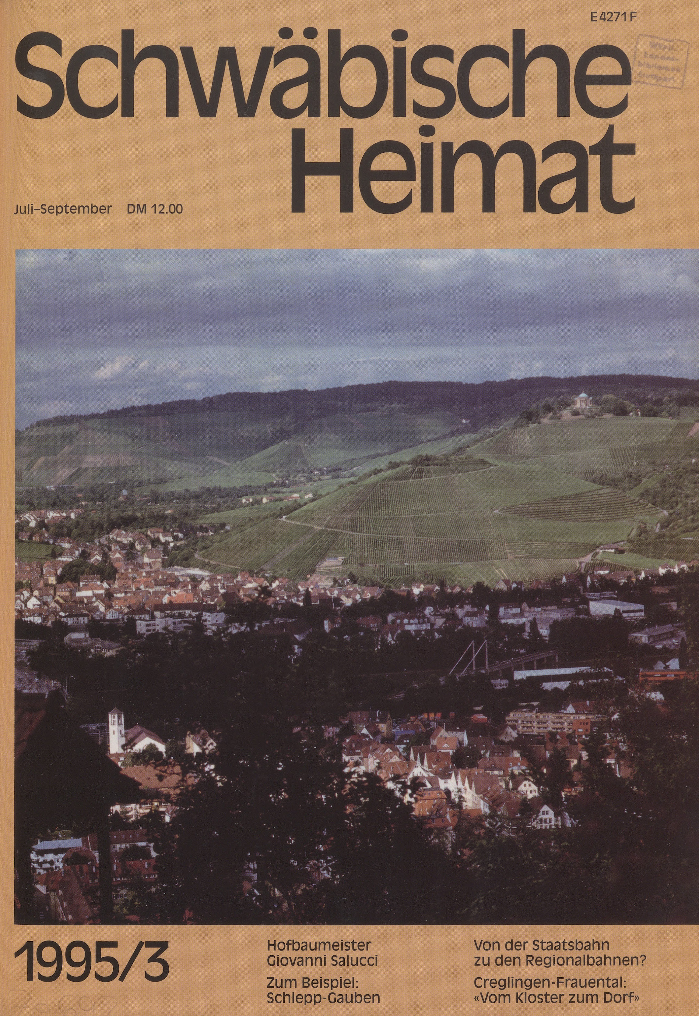                     Ansehen Bd. 46 Nr. 3 (1995): Schwäbische Heimat
                