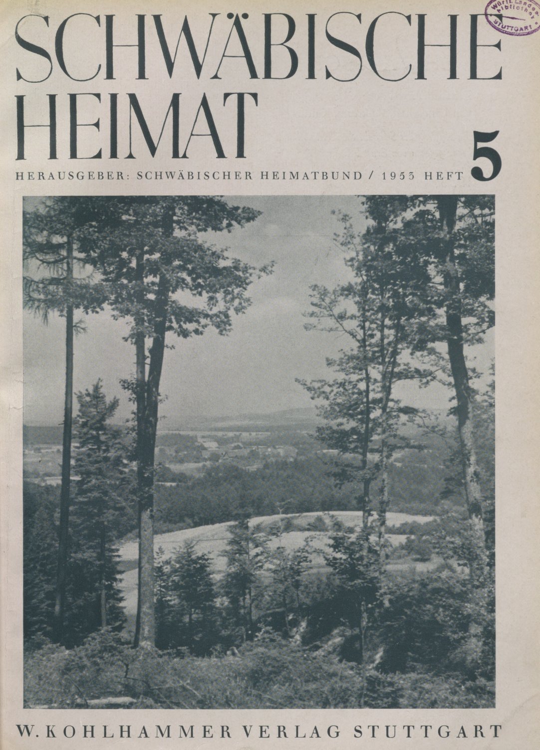 					Ansehen Bd. 4 Nr. 5 (1953): Schwäbische Heimat
				