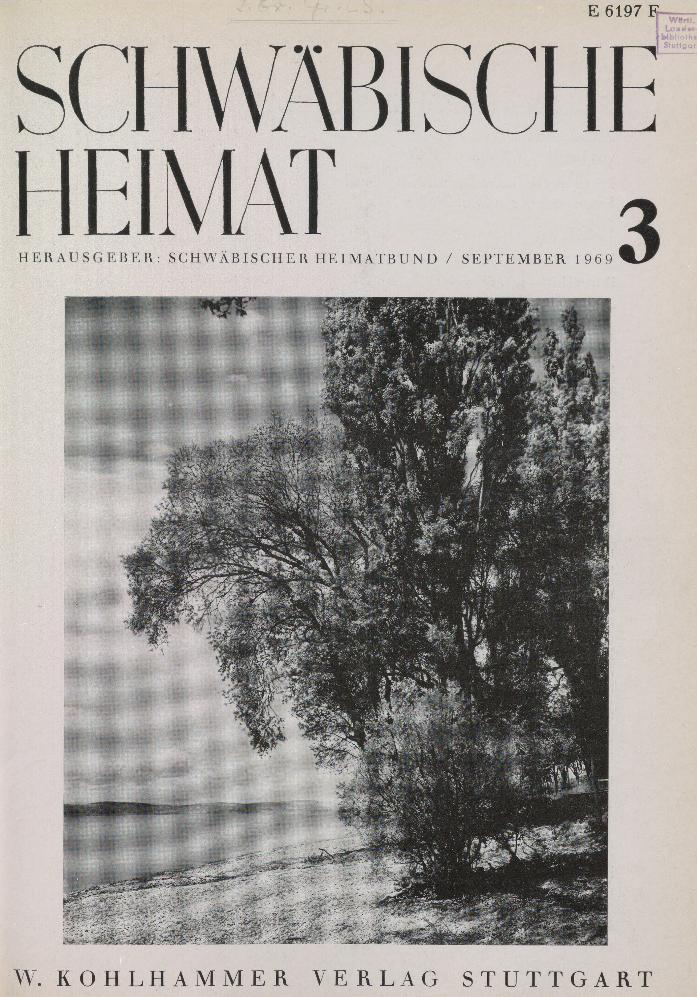                     Ansehen Bd. 20 Nr. 3 (1969): Schwäbische Heimat
                