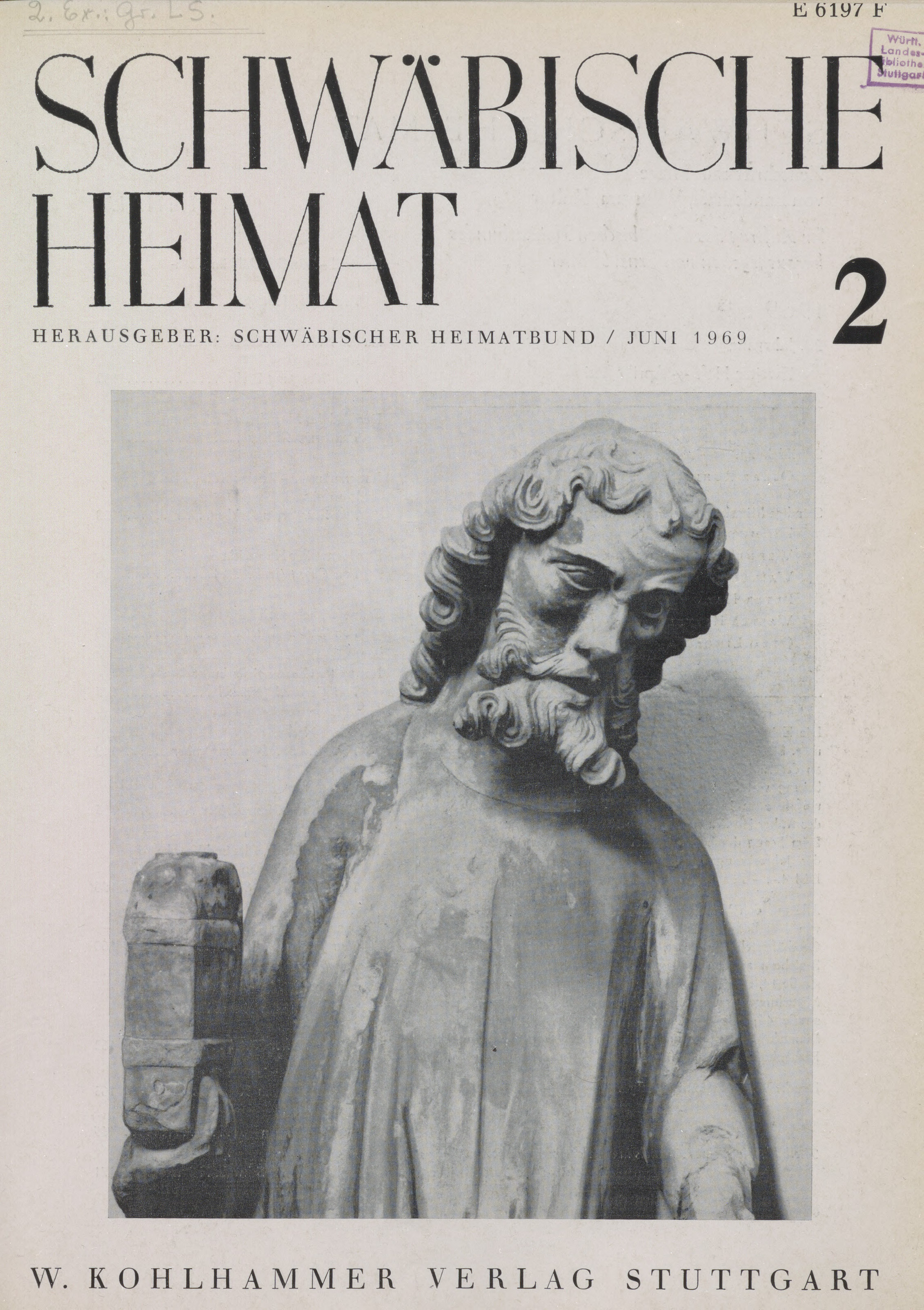                     Ansehen Bd. 20 Nr. 2 (1969): Schwäbische Heimat
                
