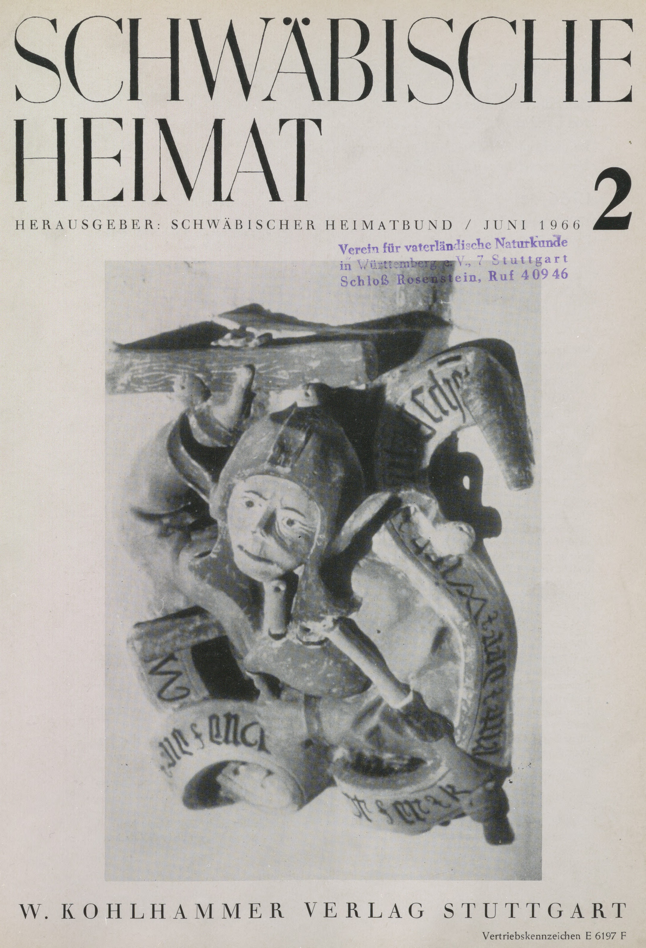                     Ansehen Bd. 17 Nr. 2 (1966): Schwäbische Heimat
                
