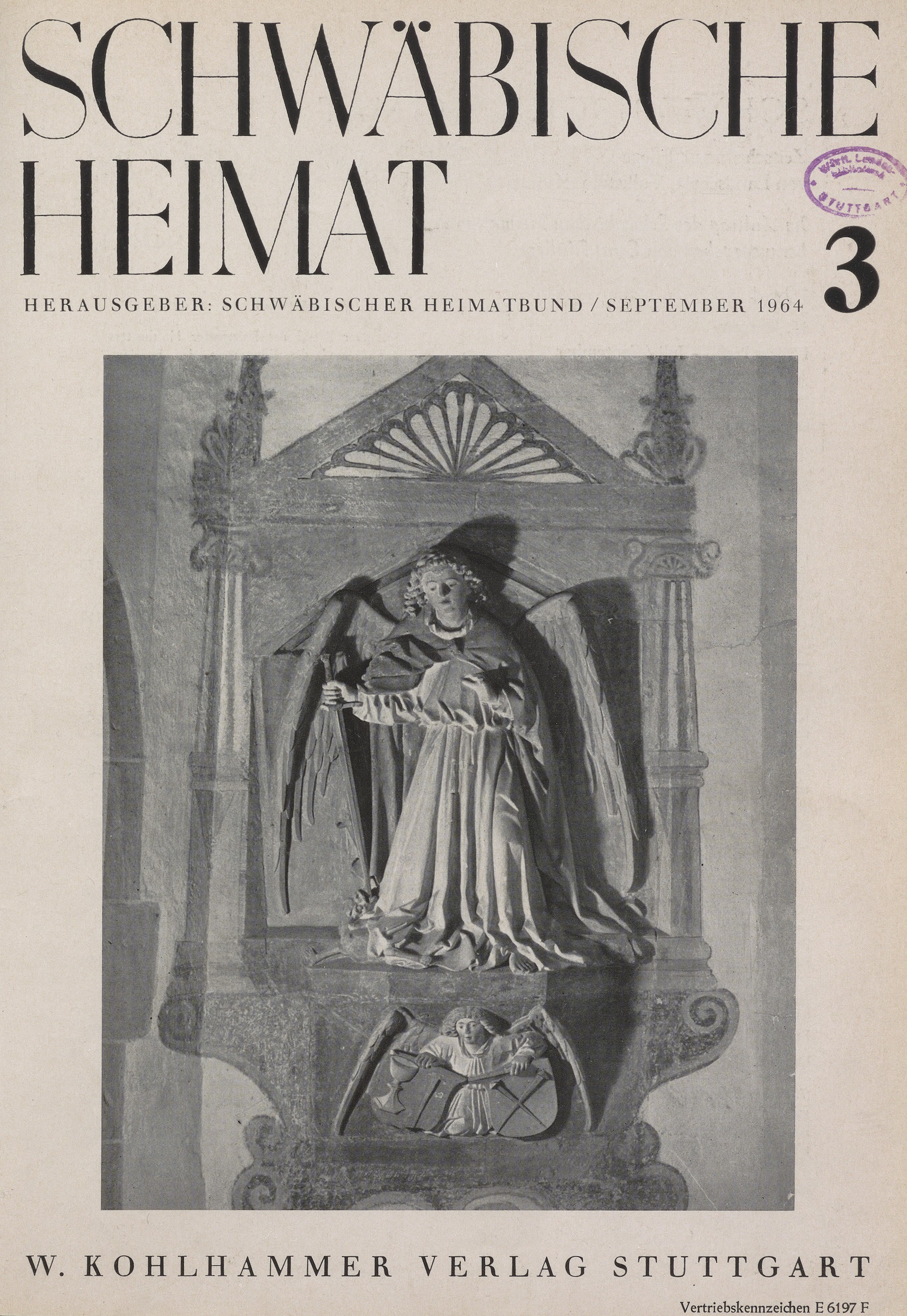                     Ansehen Bd. 15 Nr. 3 (1964): Schwäbische Heimat
                