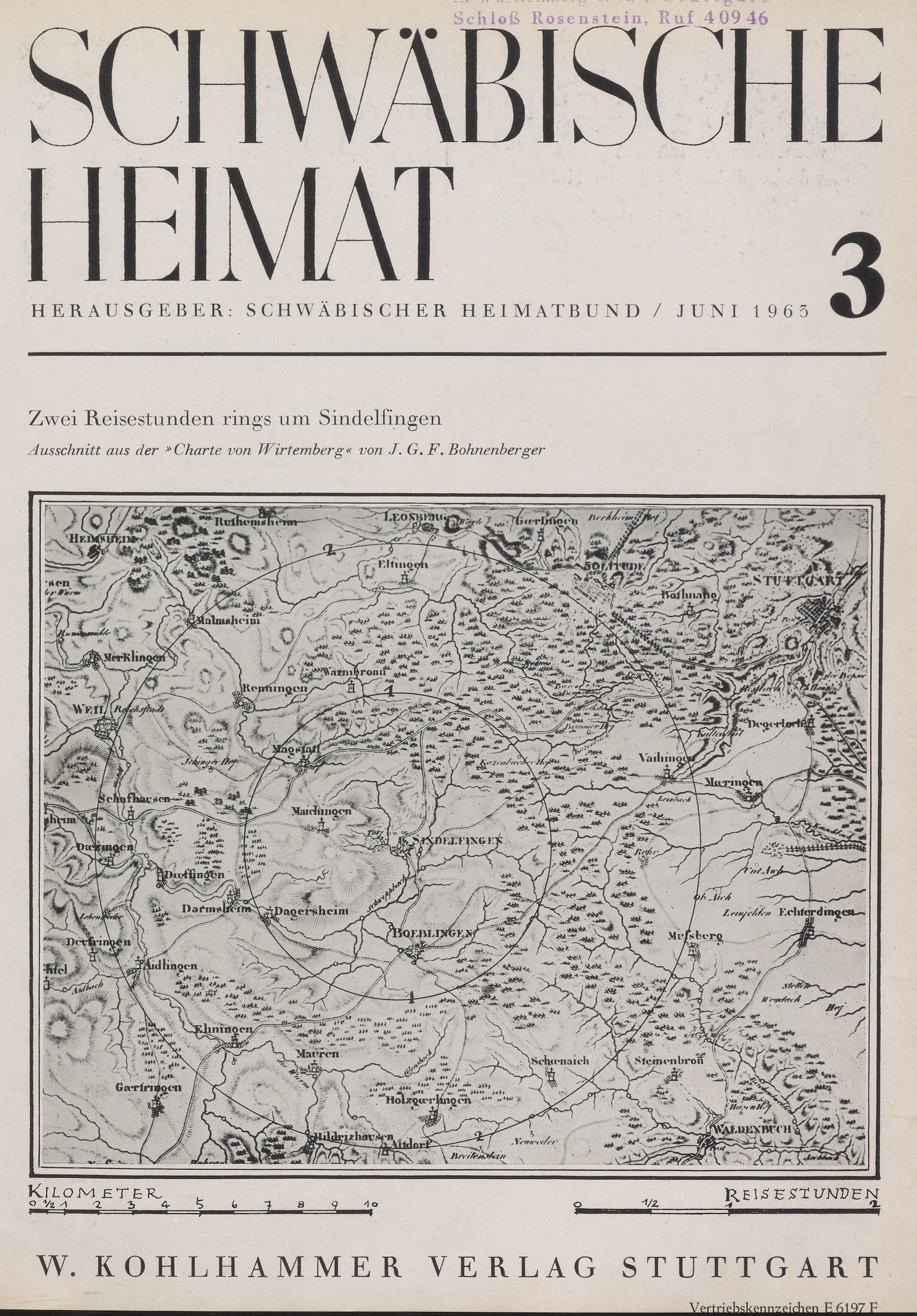                     Ansehen Bd. 14 Nr. 3 (1963): Schwäbische Heimat
                