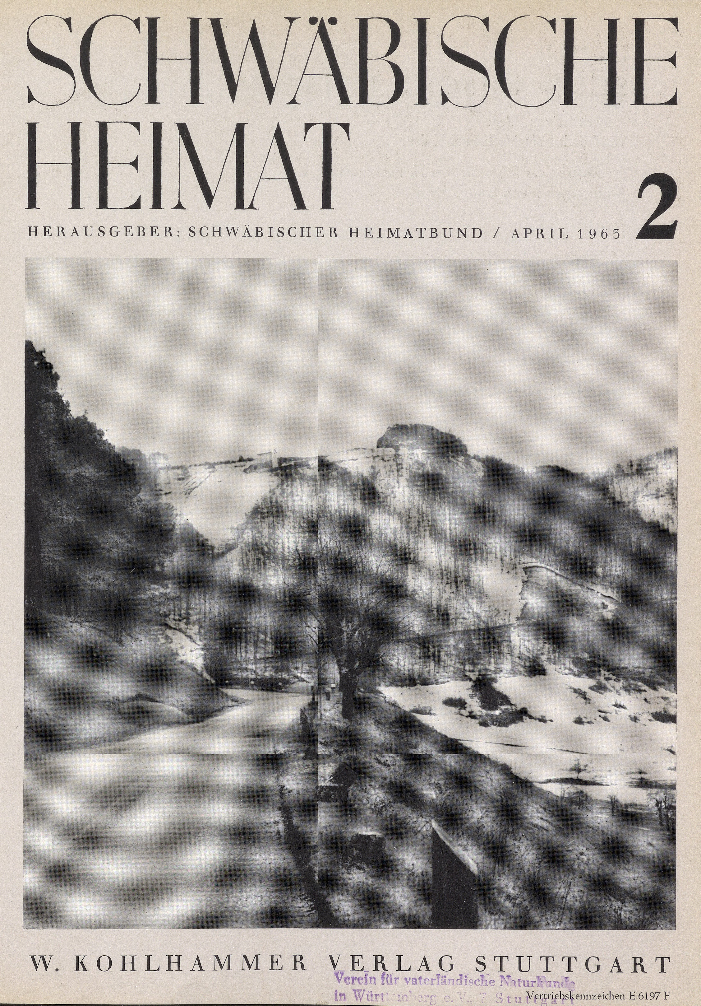                     Ansehen Bd. 14 Nr. 2 (1963): Schwäbische Heimat
                