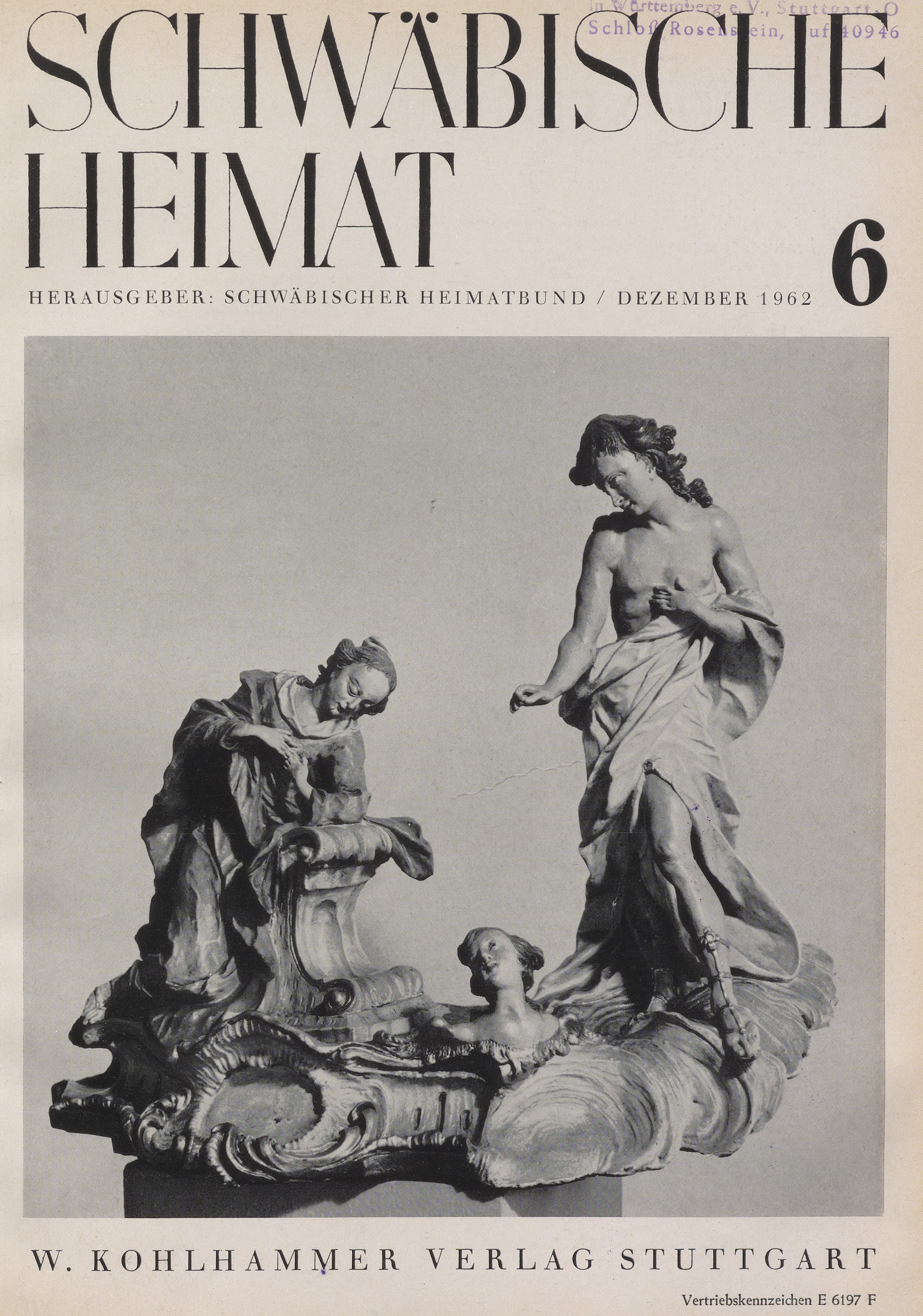                     Ansehen Bd. 13 Nr. 6 (1962): Schwäbische Heimat
                