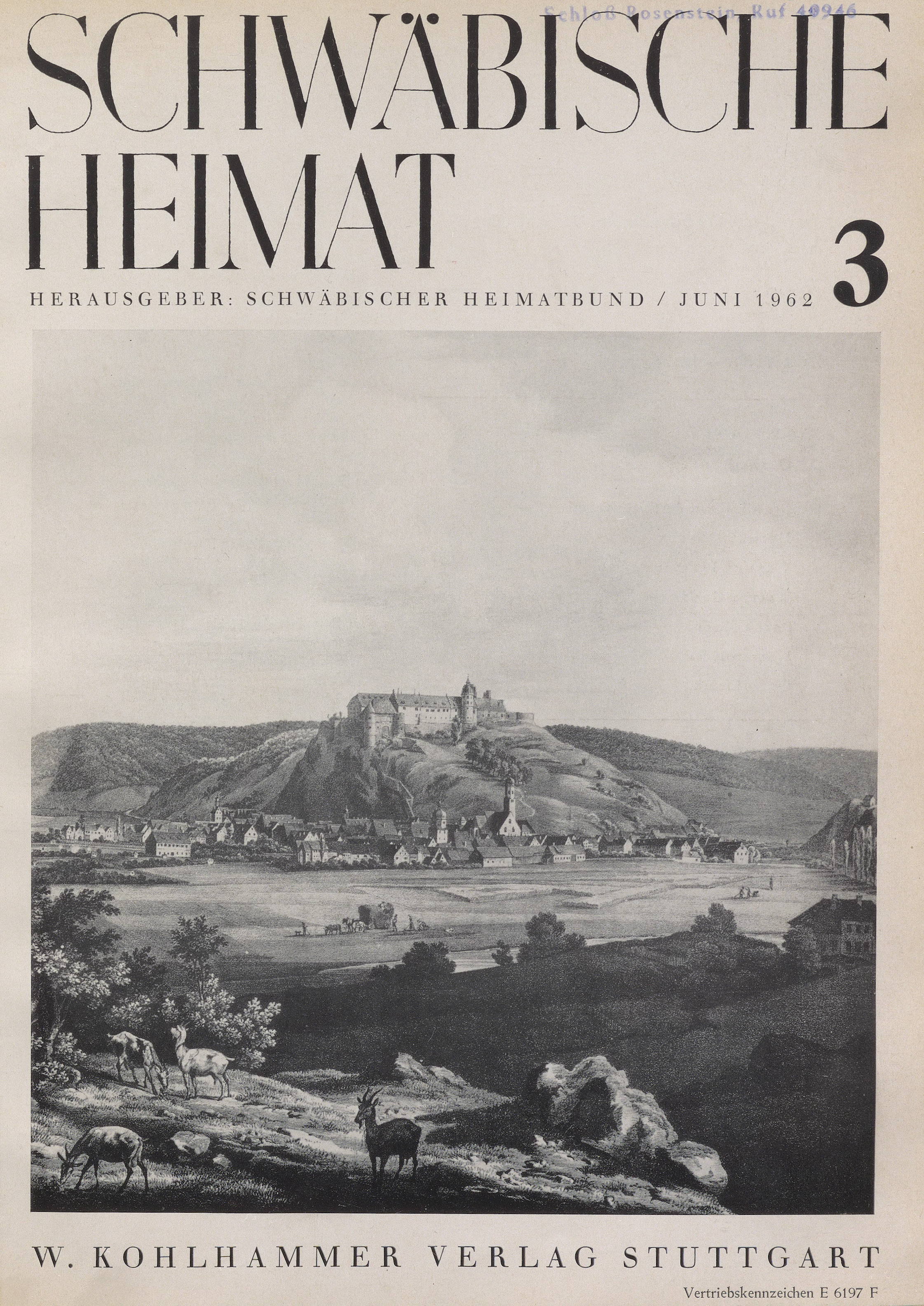                     Ansehen Bd. 13 Nr. 3 (1962): Schwäbische Heimat
                