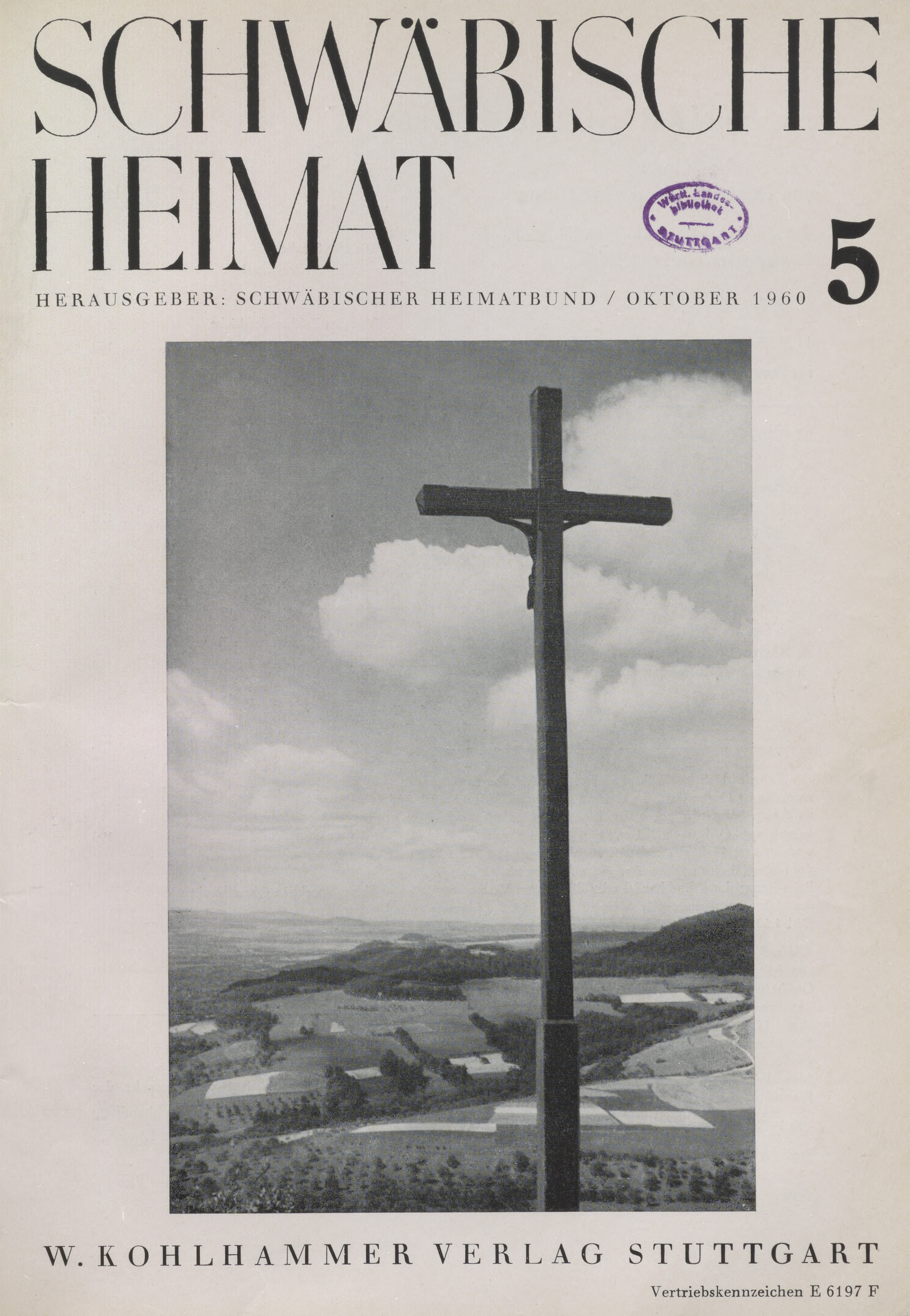                     Ansehen Bd. 11 Nr. 5 (1960): Schwäbische Heimat
                