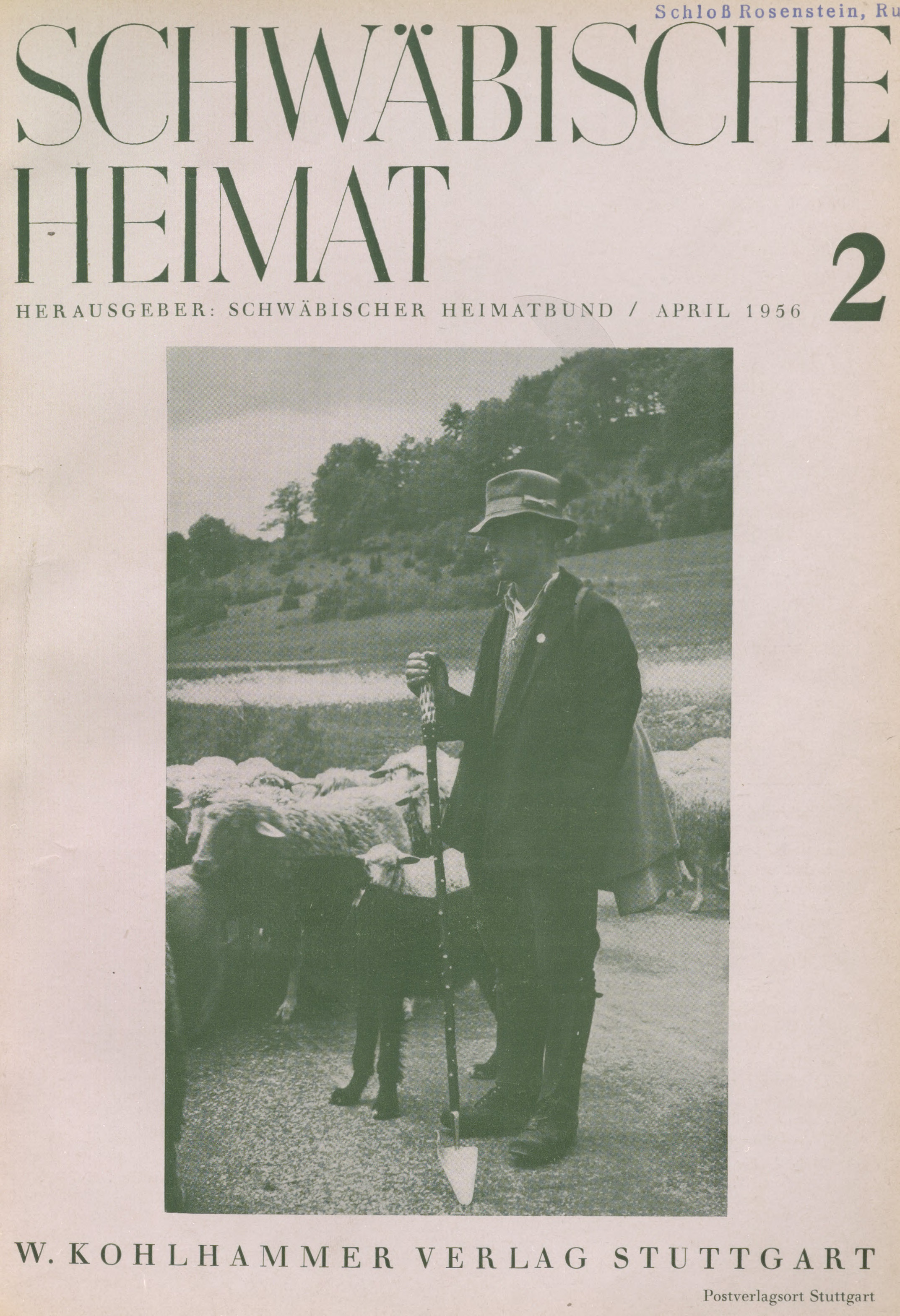                     Ansehen Bd. 7 Nr. 2 (1956): Schwäbische Heimat
                