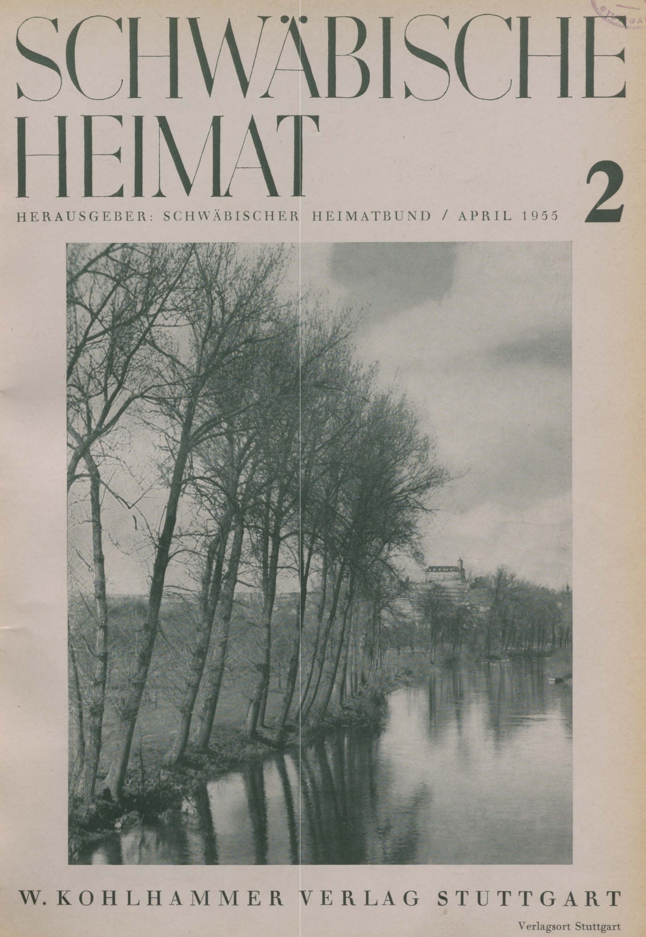 					Ansehen Bd. 6 Nr. 2 (1955): Schwäbische Heimat
				