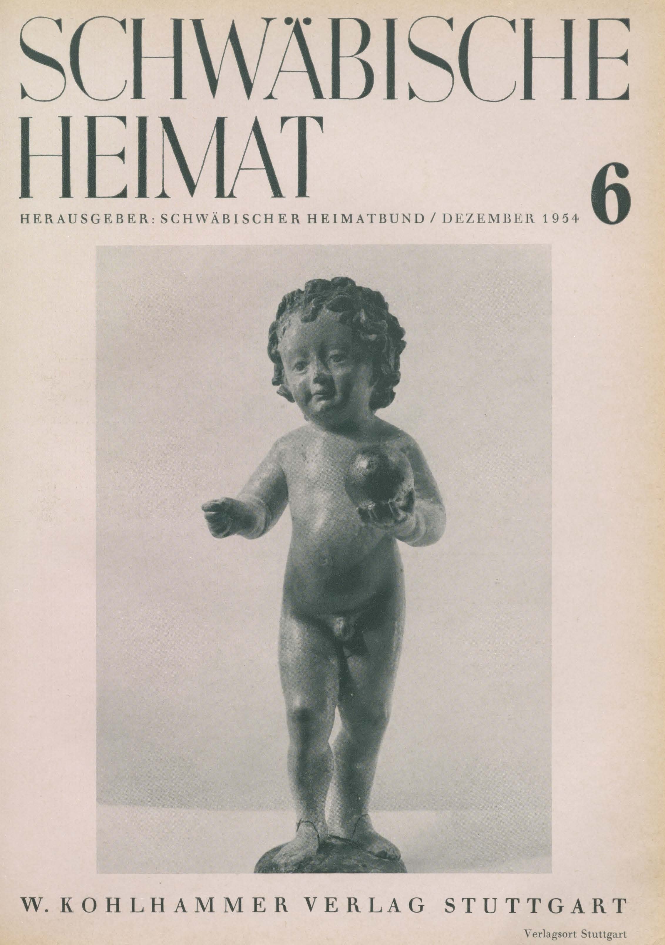 					Ansehen Bd. 5 Nr. 6 (1954): Schwäbische Heimat
				